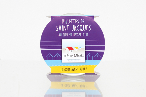 RILLETTE DE NOIX DE SAINT JACQUES AU PIMENT D'ESPELETTE
