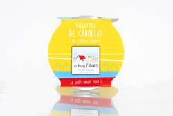 RILLETTE DE CARRELET AU CITRON CONFIT 
