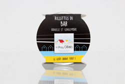 RILLETTE DE BAR SAUVAGE A LA VANILLE ET GINGEMBRE