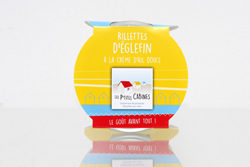 RILLETTE D'EGLEFIN A LA CRÈME D'AIL DOUCE