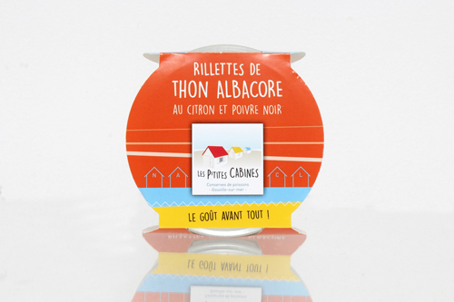 RILLETTE DE THON AU POIVRE NOIR ET CITRON