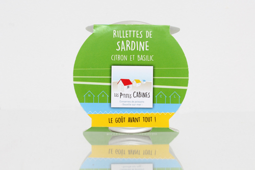 RILLETTE DE SARDINE AU CITRON ET BASILIC