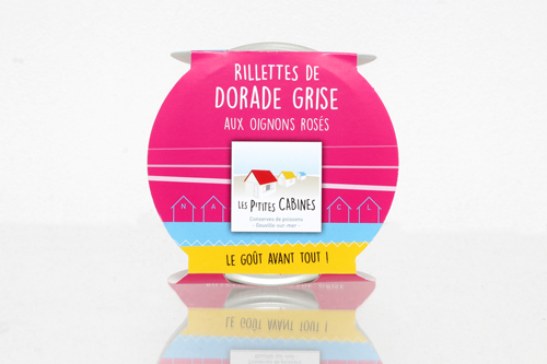 RILLETTES DE DORADE AUX OIGNONS ROSES