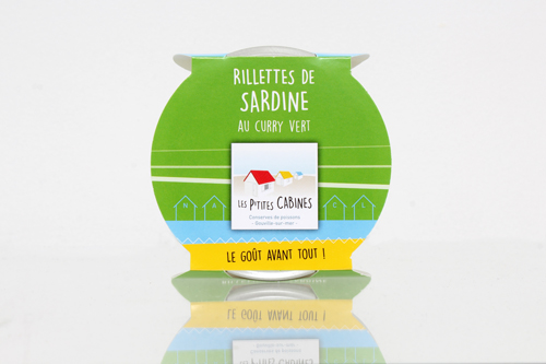 RILLETTE DE SARDINE AU CURRY VERT